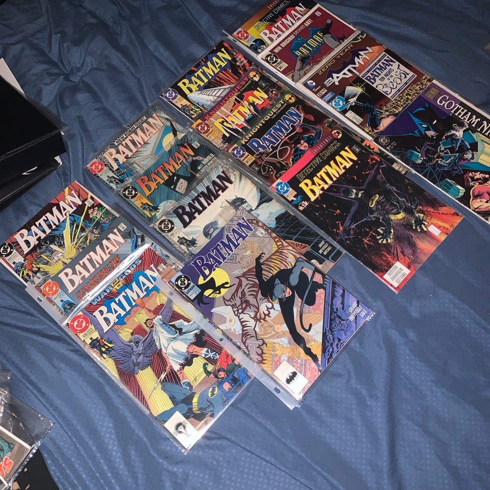 BATMAN COMIC BOOK LOT- DC DETECTIVE COMICS MIXED COLLECTION